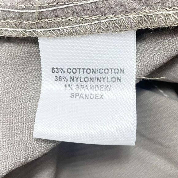 Kuhl Kendra Kapri Capri Pants Size 8 Beige Tan Cropped Hiking Pant Embroidered - Picture 11 of 13